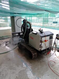 robot hydrodémolition